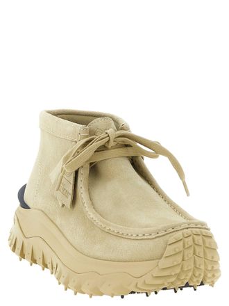 Moncler TrailGrip Wallabee Ankle Boot - Beige