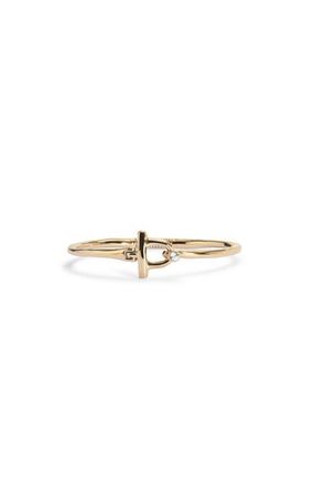UNOde50 White Topaz Bangle Bracelet in Gold at Nordstrom, Size Medium
