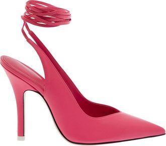The Attico Pink Pointed Toe Pumps
