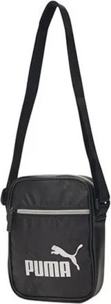 Puma (WMNS) PUMA Portable Shoulder Bag Black White 076974-01
