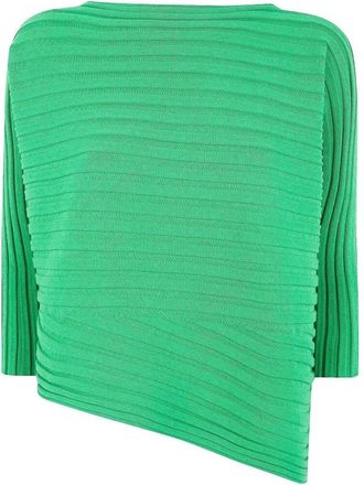 Issey Miyake Cotton Cashmere Knit Top