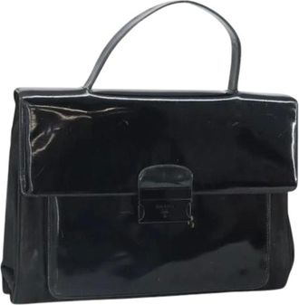 Prada Pre-owned Handbags, female, Black, Size: ONE SIZE Pre-owned Vintage Handbag