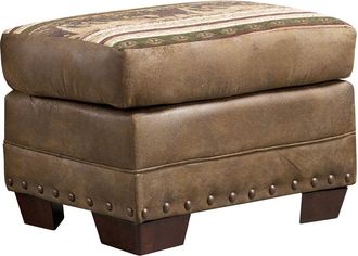 American Furniture Classics Wild Horses - Ottoman