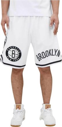 Pro Standard Pro Standard Brooklyn Nets Pro Team Shorts in White Men