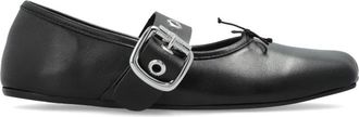 Vivienne Westwood Schoenen, Dames, Zwart, 36 EU, Leer, Alice Ballerina