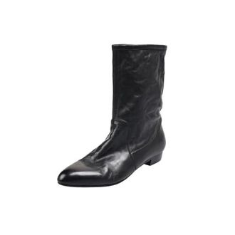 Bottes D'équitation Rhinegold Homme - Cuir Noir - Fermeture éclair - Semelle Caoutchouc - 37 EU