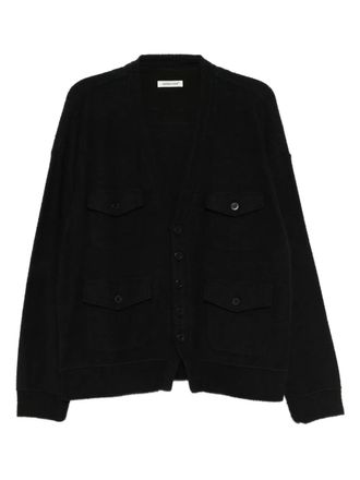 Undercover patch pockets cardigan - Black