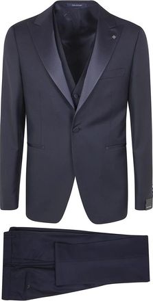 Tagliatore Single Breasted Suits - Heren - Business pakken - Blauw - S - Kostuums