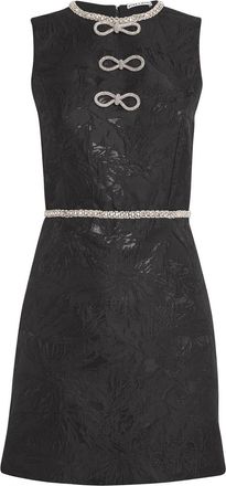 Alice & Olivia Embellished Ellis Mini Dress Size S