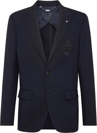 Billionaire Boys Club Wollen Zijden Linnen Blazer - Heren - Blazers - Blauw - M - Wol - Jassen