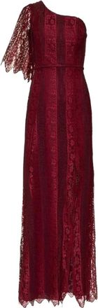 Lethicia Bronstein Abito monospalla Alva - Rosso