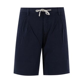 Eleventy Heren, Korte broeken, Blauw, Maat: W30