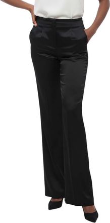 Fabiana Filippi Black Flared Fit Pants
