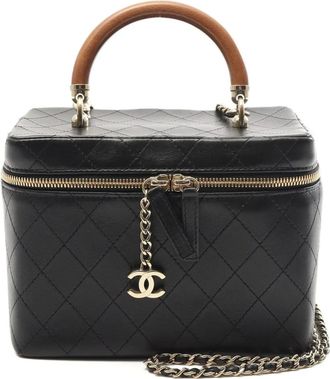 Chanel Borsa a mano Vanity two-way 2018-2019 - Nero