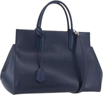 Louis Vuitton Pre-owned Handbags, female, Blue, Size: ONE SIZE Pre-owned Marly Handbag