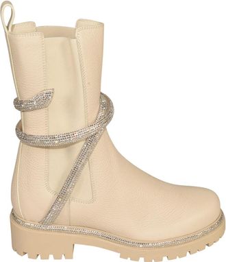 Rene Caovilla Hoge Laarzen - Dames - Chelseaboots - Bruin - 37 EU - Schoenen