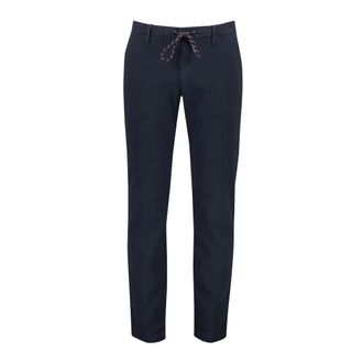 Alberto Alberto, Heren, Broeken, Blauw, Maat: W32 L32 Katoen