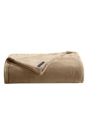 Nautica Soft Tides Plush Blanket in Brown at Nordstrom Rack, Size Full/queen