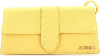 Jacquemus Le Bambino Top Handle Flap Bag Leather Long
