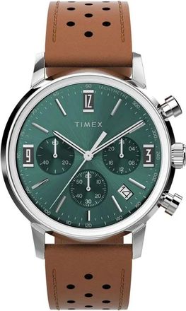 Timex unisex, Accessoires, Groen, Maat: ONE Size Leer