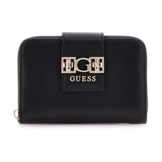 Guess Stijlvolle Portemonnee met Rits - Dames - Portefeuilles - Zwart - ONE Size - Accessoires