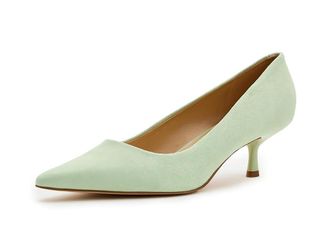 Marc Fisher Calynna Womens Shoes Light Green Leather : 6.5 M