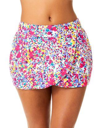 Anne Cole Tulip Drape Swim Skirt