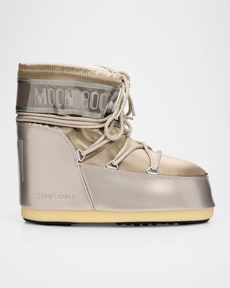 Moon Boot Icon Glance Satin Low Snow Boots