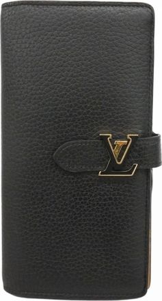 Louis Vuitton Noir Long Wallet (Bi-Fold) (Pre-Owned)