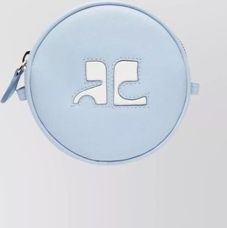Courr&egrave;ges r&eacute;&eacute;dition leather shoulder bag