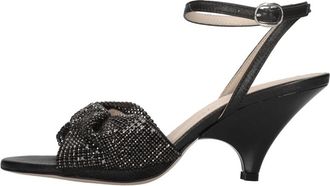 Marc Ellis Pegaso Sandalen - Dames - Sandalen met hakken - Zwart - 36 EU - Leer - Schoenen