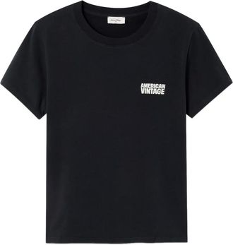 American Vintage T-shirt Ykobow - Nero