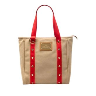 Louis Vuitton Pre-owned Tote Bags, female, Beige, Size: ONE SIZE Pre-owned Antigua Cabas MM