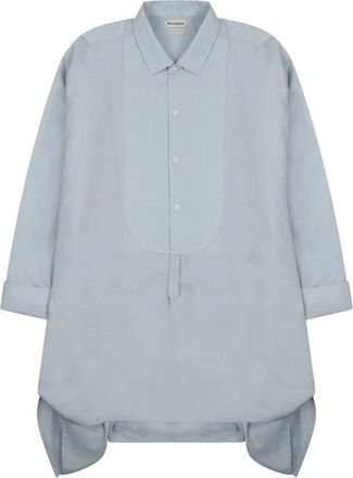 J.W.Anderson Shirt Dress - Dames - Shirt Kleedjes - Blauw - S - Katoen - Kleedjes