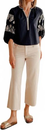 Kut from the Kloth Womens Charlotte High Rise Jeans In Ecru