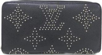Louis Vuitton Pre-owned Long wallet (bi-fold) - Dames - Vintage Accessoires - Zwart - ONE Size - Leer - Vintage