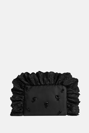 Simone Rocha Borsa Clutch Pillowcase Con Ricami