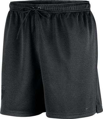 Nike Mens WNBA 30th WNBA Flow Mesh Shorts in Black | IO1378-010