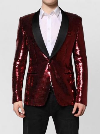 Dolce & Gabbana sequin embellished blazer