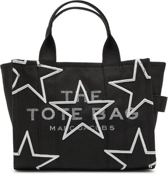 Marc Jacobs The Tote Small Embroidered Canvas Tote - Black - One Size