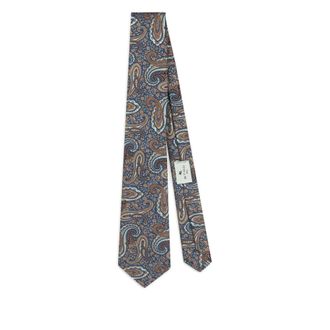 Etro Ties Brown, Blue