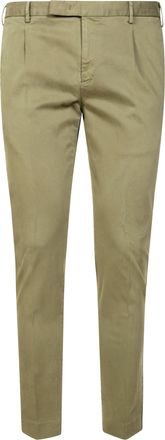 PT01 Tailored Slim-Fit Pants with Front Pleats