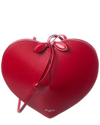 Alaia Alaia Le Couer Leather Shoulder Bag