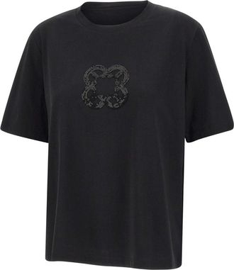 Elena Miro Mujer, Camisetas, Negro, Talla: XL