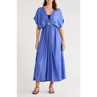Elan Ring Cover-Up Maxi Dress in Sapphire Blue at Nordstrom, Size X-Small