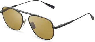 Dita Eyewear FLIGHT.009 Golden Amber Pilot Unisex Sunglasses DTS409-A-02 56