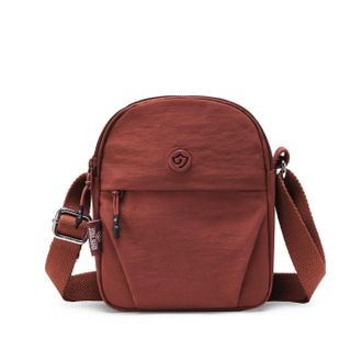 Generic Purple Crossbody Messenger Bag for Women, Small Shoulder Bag with Adjustable Strap (Burgundy)