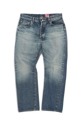 Fortela Okayama 29 Japan Denim Five Pocket Pants in Custom Wash at Nordstrom, Size 36 X 29