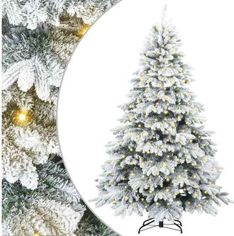 vidaXL &Aacute;rbol De Navidad Artificial Con 300 Led 180 Cm Pe Y Pvc Vidaxl