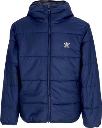 adidas Omkeerbaar donsjack - Heren - Ski Jassen - Blauw - L - Polyester - Fitness
